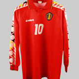 Belgium 1994-95 Scifo Home Kit (L)