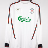 Liverpool 2003-04 Heskey Long Sleeve Away Kit (L)