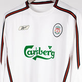 Liverpool 2003-04 Heskey Long Sleeve Away Kit (L)