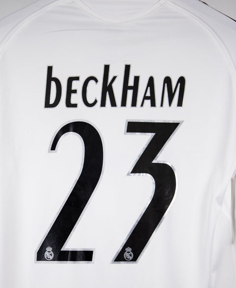 Real Madrid 2005-06 Beckham Home Kit (L)