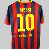 Barcelona 2013-14 Messi Home Kit (M)