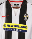 Juventus 2007-08 Nedved Long Sleeve Home Kit (M)