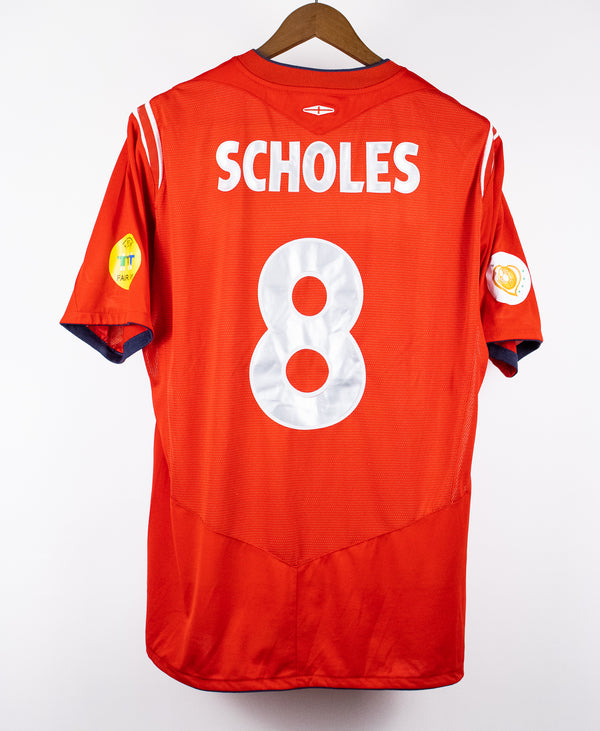 England 2004 Scholes Away Kit (XL)