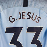 Manchester City 2018-19 G.Jesus Home Kit (L)