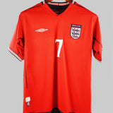 England 2002 Beckham Away Kit (M)