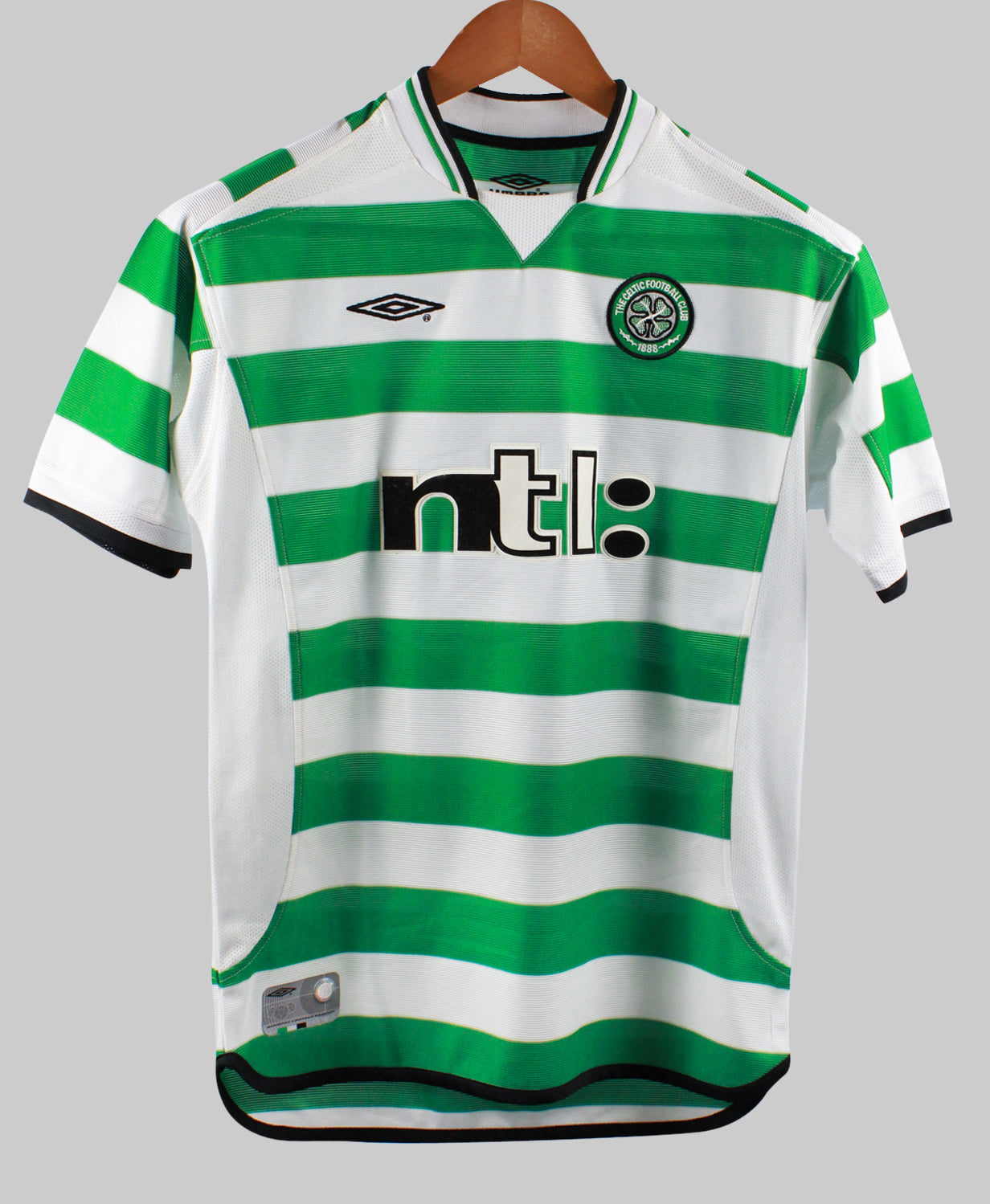 Celtic 2001-02 Larsson Home Kit (S)