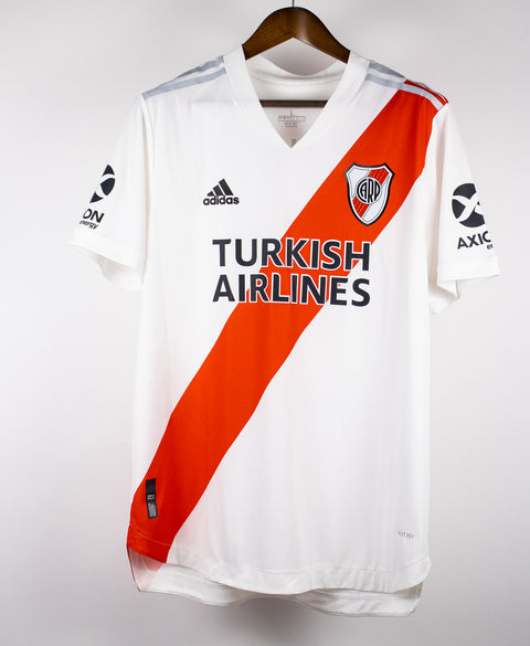 River Plate 2020-21 M. Suarez Player Issue Home Kit W/ Tags (L)