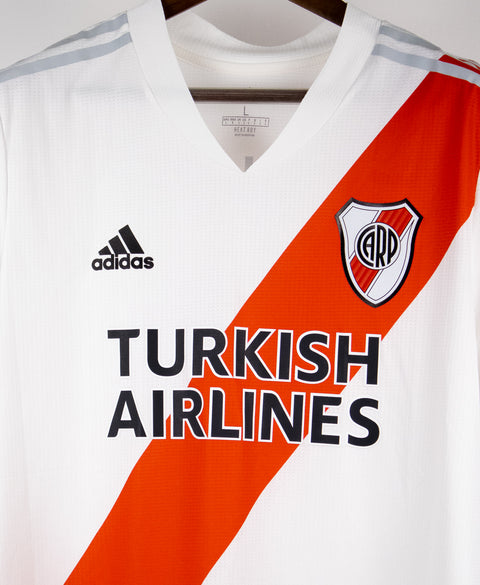 River Plate 2020-21 M. Suarez Player Issue Home Kit W/ Tags (L)