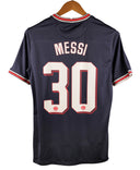 PSG 2021-22 Messi Sponsorless Home Kit (M)