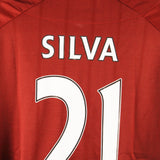 Manchester City 2012-13 Silva Away Kit (L)