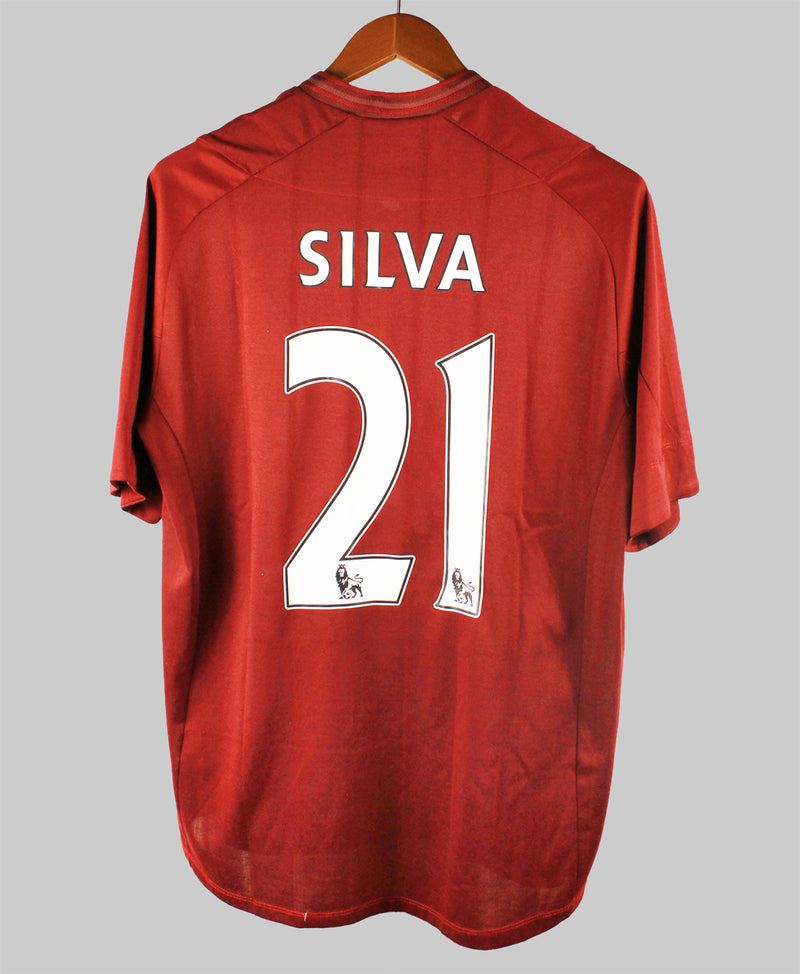 Manchester City 2012-13 Silva Away Kit (L)