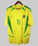 Brazil 2002-03 Ronaldinho Home Kit (XL)