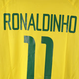 Brazil 2002-03 Ronaldinho Home Kit (XL)