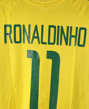 Brazil 2002-03 Ronaldinho Home Kit (XL)