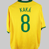 Brazil 2001-02 Kaka Home Kit (L)