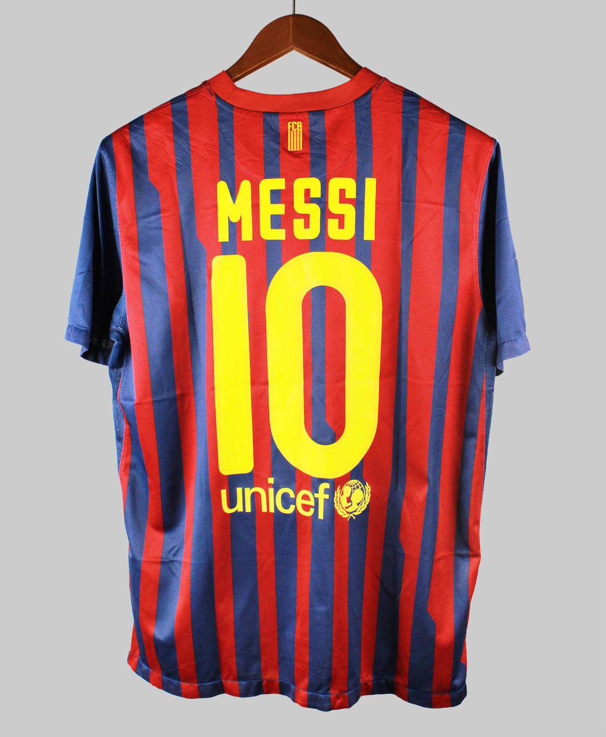 Barcelona 2011-12 Messi Home Kit (L) – Saturdays Football