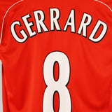 Liverpool 2006-07 Gerrard Home Kit (S)