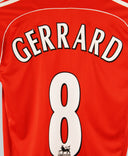 Liverpool 2006-07 Gerrard Home Kit (S)