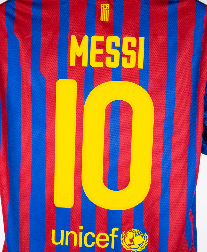 Barcelona 2011-12 Messi Home Kit (L)