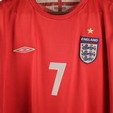England 2004 Beckham Away Kit (XL)