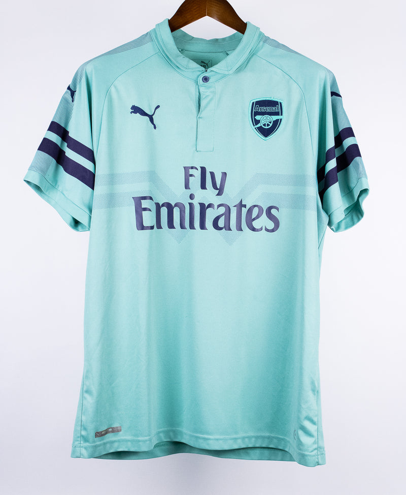 Arsenal 2018-19 Aubameyang Third Kit (XL)