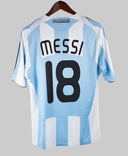 Argentina 2007-08 Messi Home Kit (L)