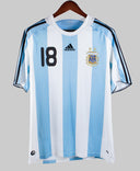 Argentina 2007-08 Messi Home Kit (L)
