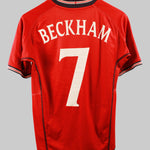 England 2002-03 Beckham Away Kit (S)