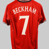 England 2002-03 Beckham Away Kit (S)