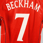 England 2002-03 Beckham Away Kit (S)