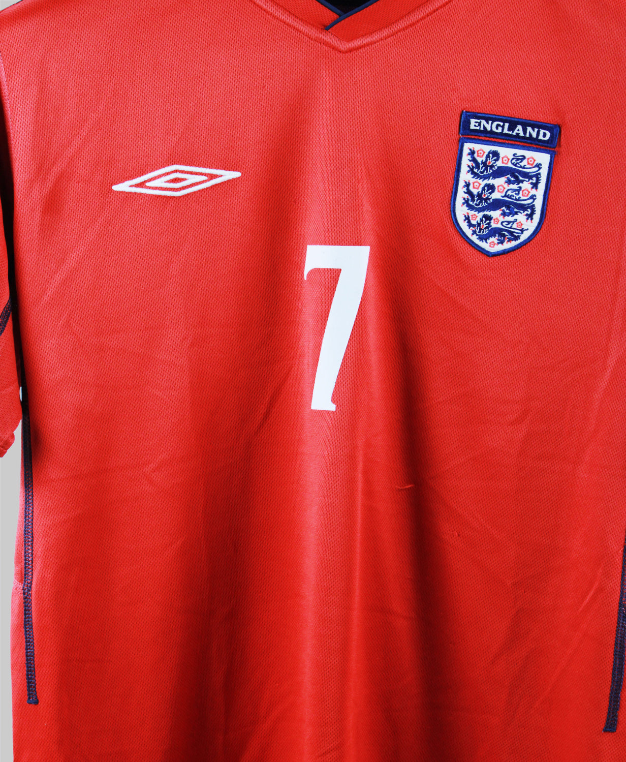 England 2002-03 Beckham Away Kit (S)