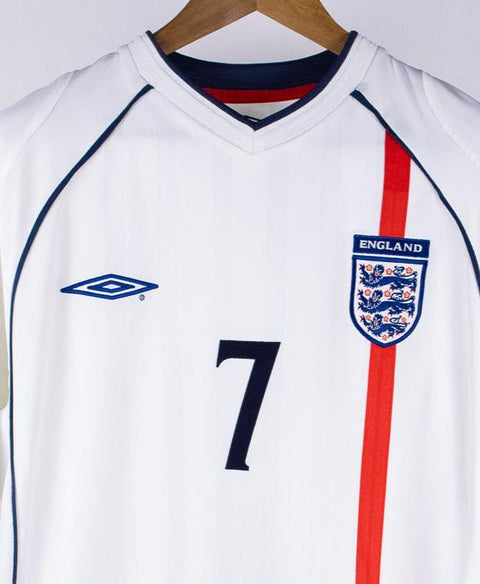 England 2002 Beckham Home Kit (M)