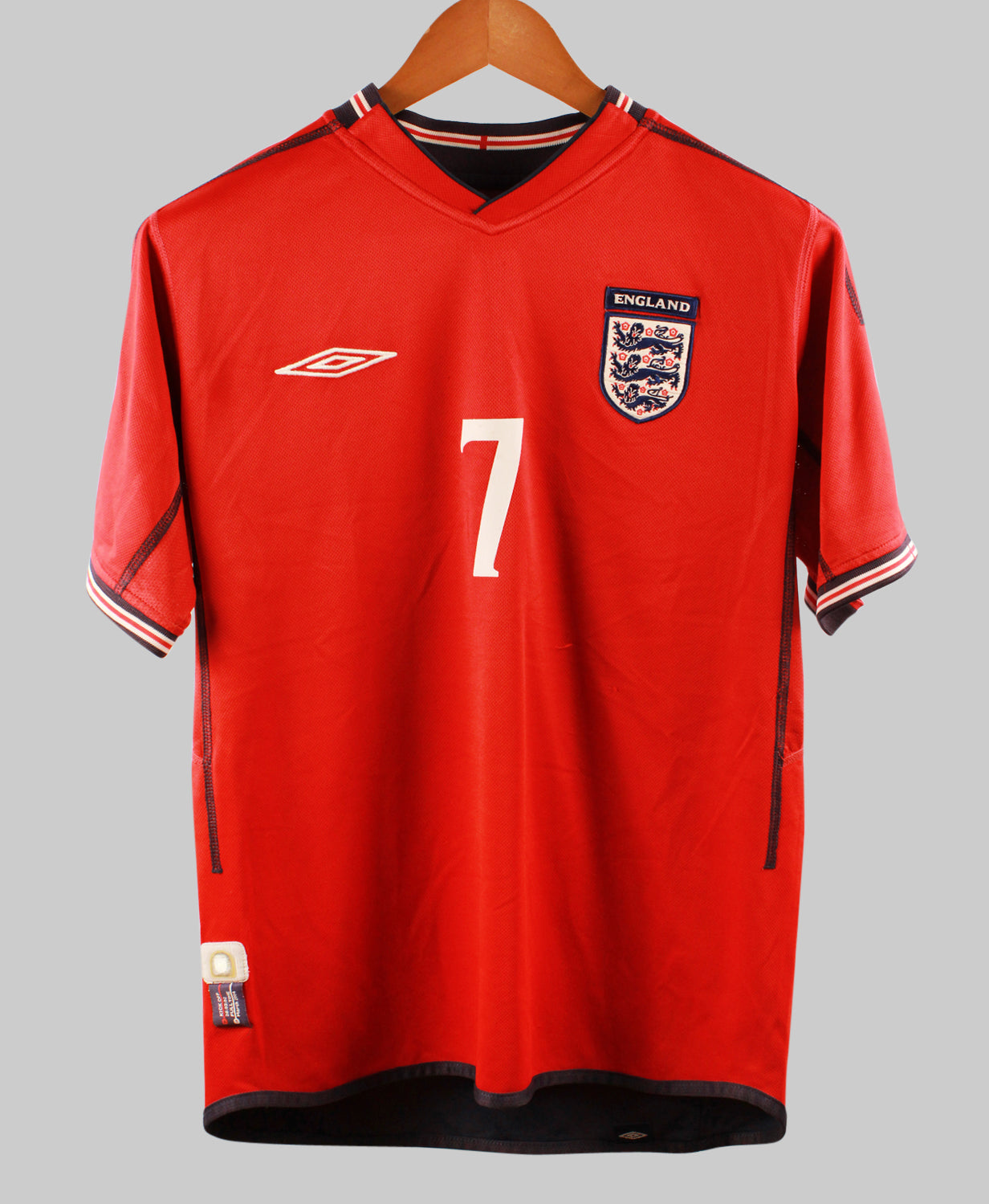 England 2002-03 Beckham Away Kit (S)