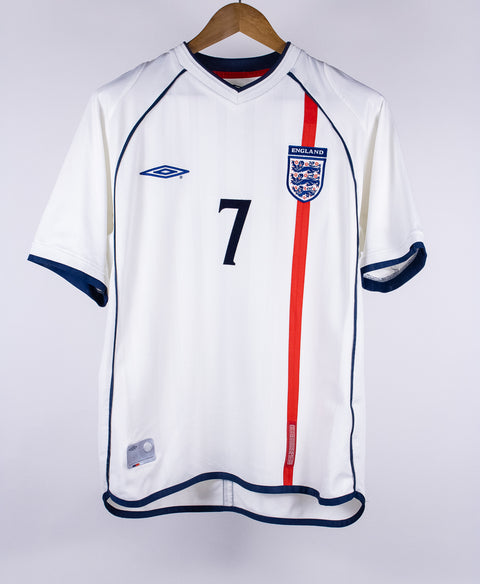 England 2002 Beckham Home Kit (M)