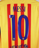 Barcelona 2015-16 Messi Away Kit (L)