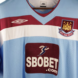 West Ham United 2008-09 Noble Away Kit (2XL)