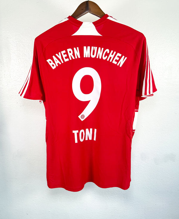 Bayern Munich 2007-08 Toni Home Kit (M)
