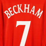 England 2002 Beckham Away Kit (XL)