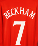 England 2002 Beckham Away Kit (XL)