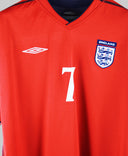 England 2002 Beckham Away Kit (XL)