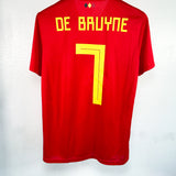 Belgium 2018 De Bruyne Home Kit (M)