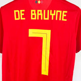 Belgium 2018 De Bruyne Home Kit (M)