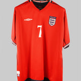 England 2002 Beckham Away Kit (XL)