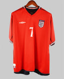 England 2002 Beckham Away Kit (XL)