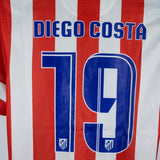 Atletico Madrid 2013-14 Diego Costa Home Kit (S)