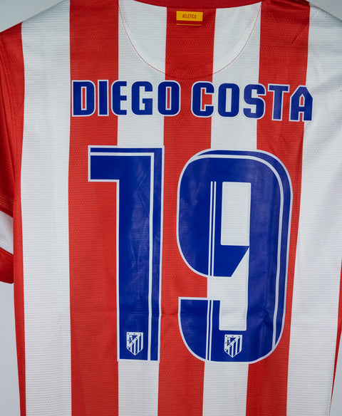 Atletico Madrid 2013-14 Diego Costa Home Kit (S)