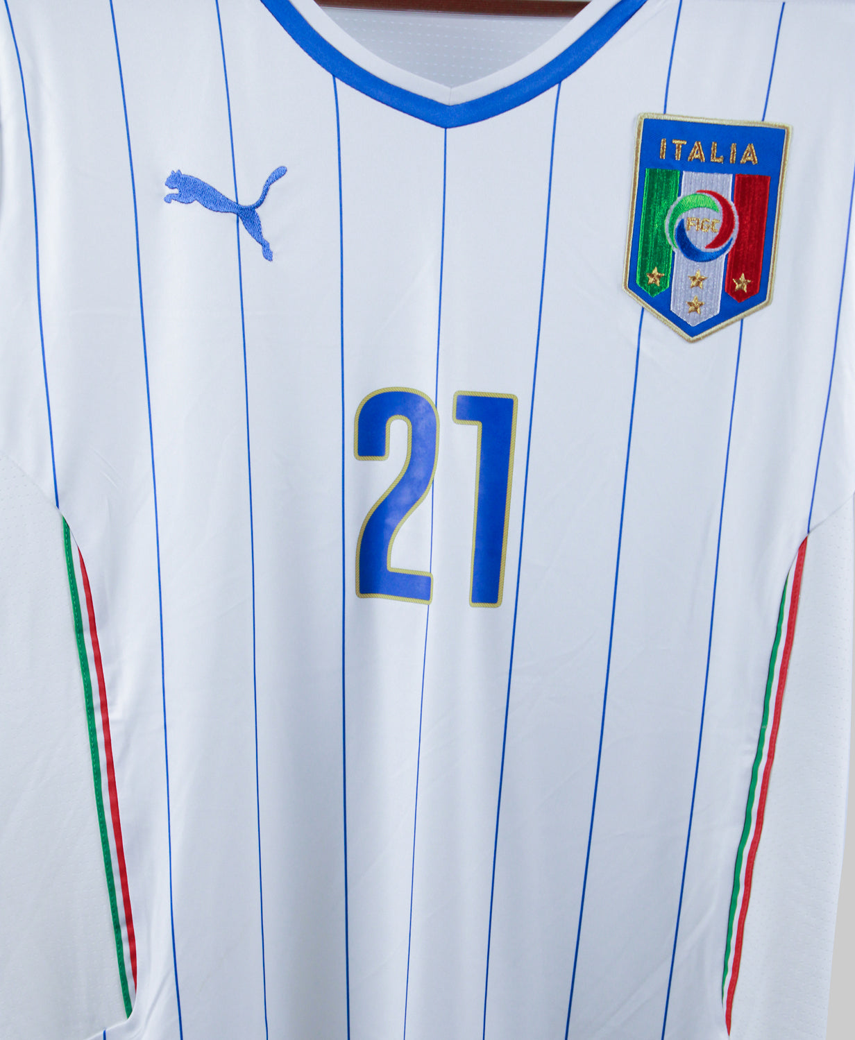Italy 2014-15 Pirlo Away Kit (L)