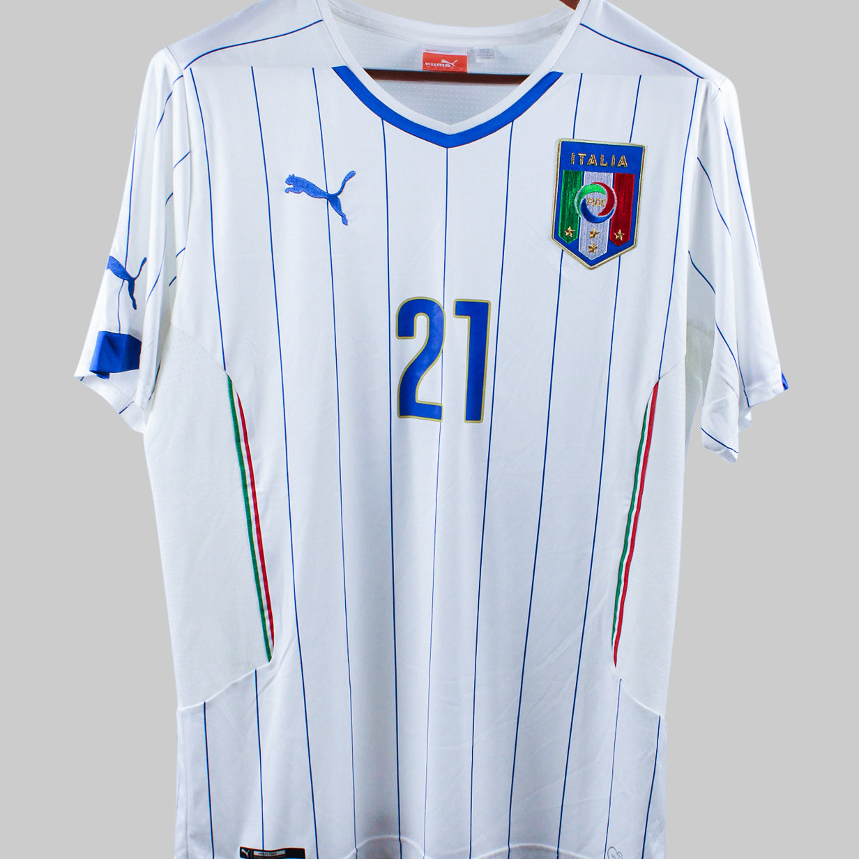 Italy 2014-15 Pirlo Away Kit (L)
