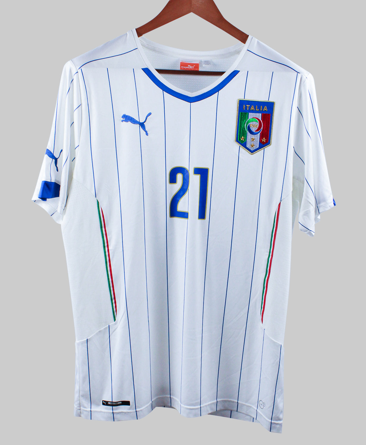 Italy 2014-15 Pirlo Away Kit (L)
