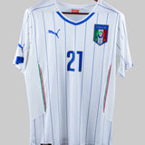 Italy 2014-15 Pirlo Away Kit (L)